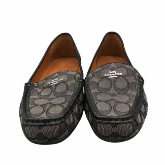 NEW COACH Gable Loafers Size 7B Signature Lined Slip-On Comfort Arch Support - Picture 2 of 3